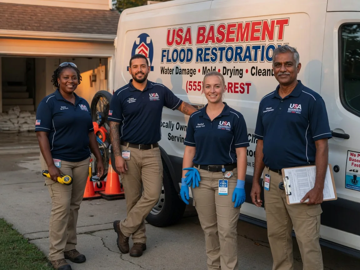 Basement Flood Cleanup company in Capron, IL
