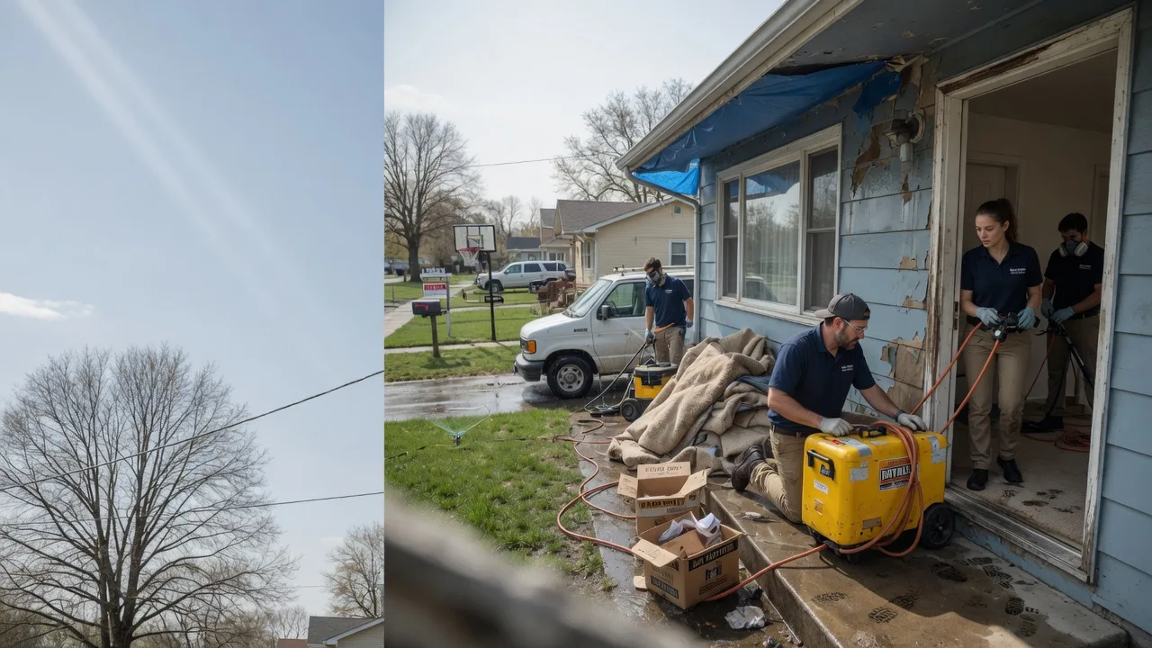 Basement Flood Cleanup in Capron, IL near me